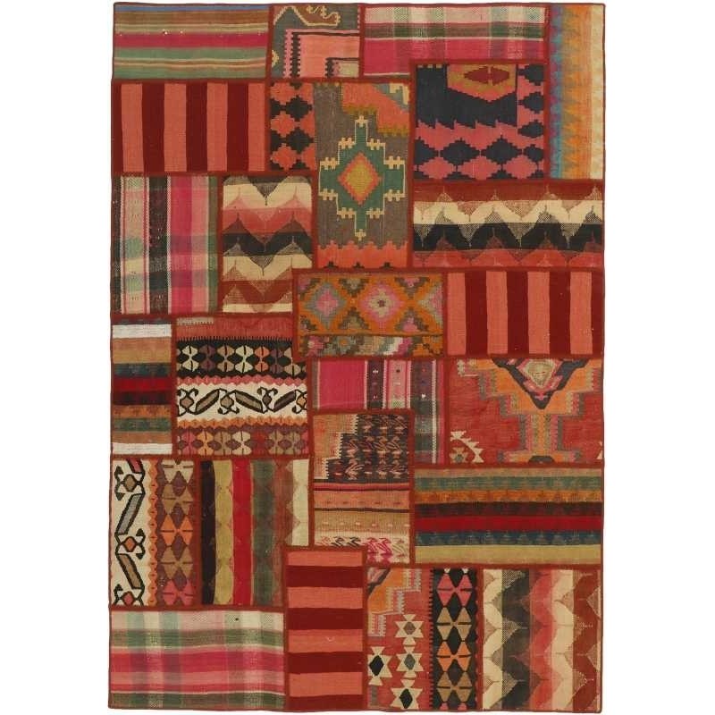 tappeto persia tekkeh kelim cm 141x202 