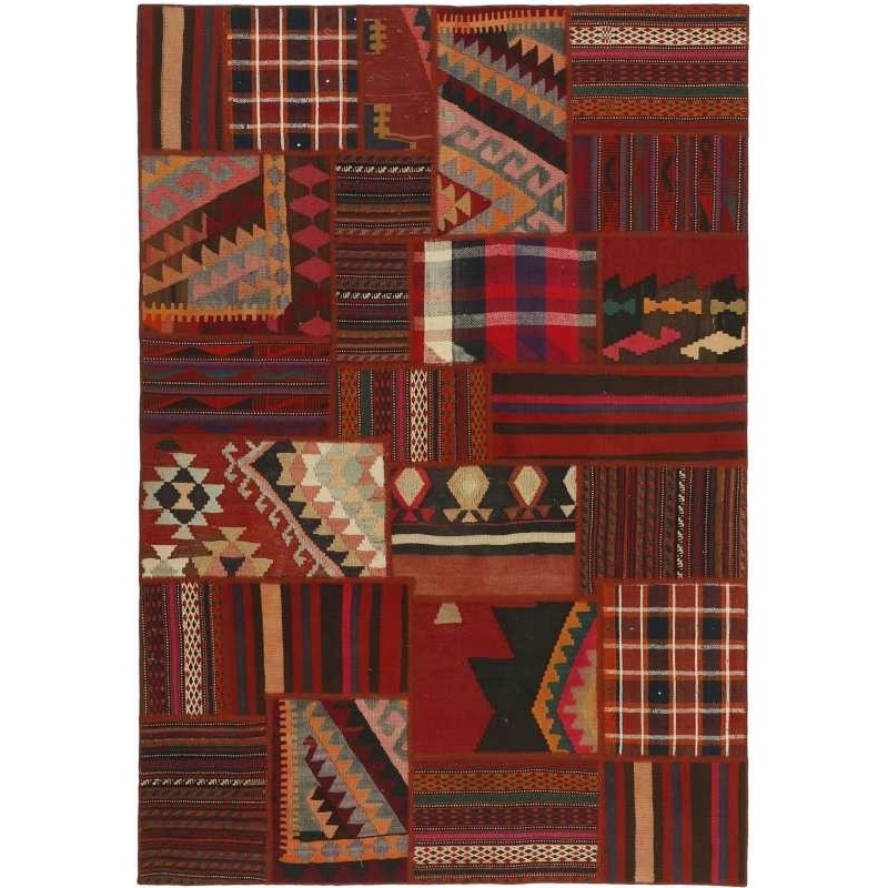 tappeto persia tekkeh kelim cm 141x202 