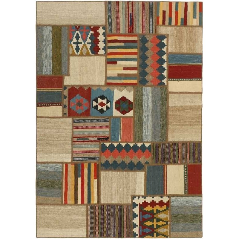 tappeto persia tekkeh kelim cm 142x202 
