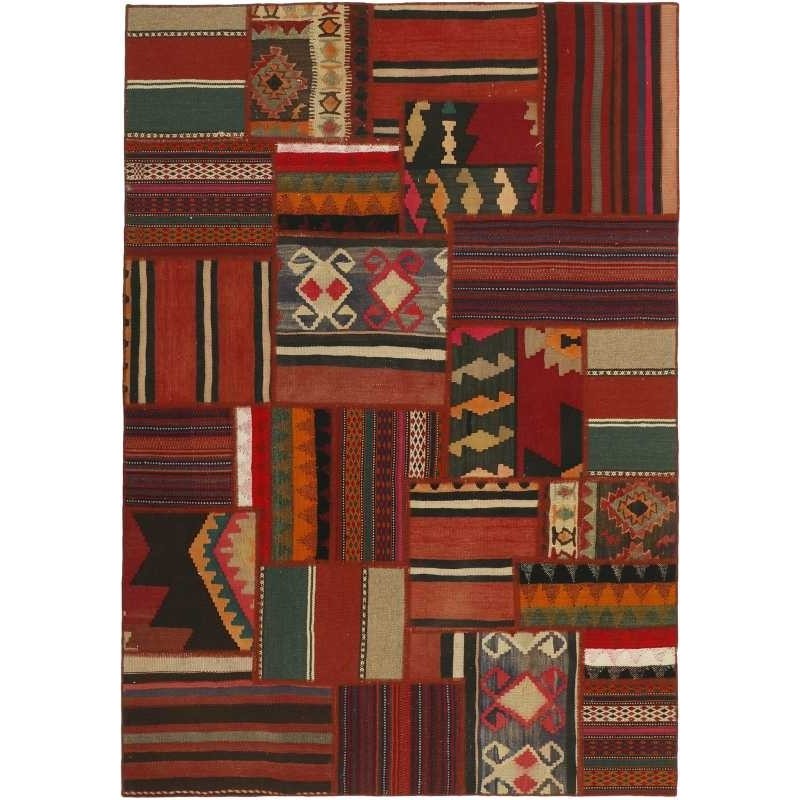 tappeto persia tekkeh kelim cm 142x203 