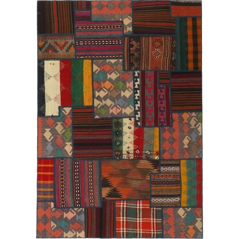 tappeto persia tekkeh kelim cm 140x201 