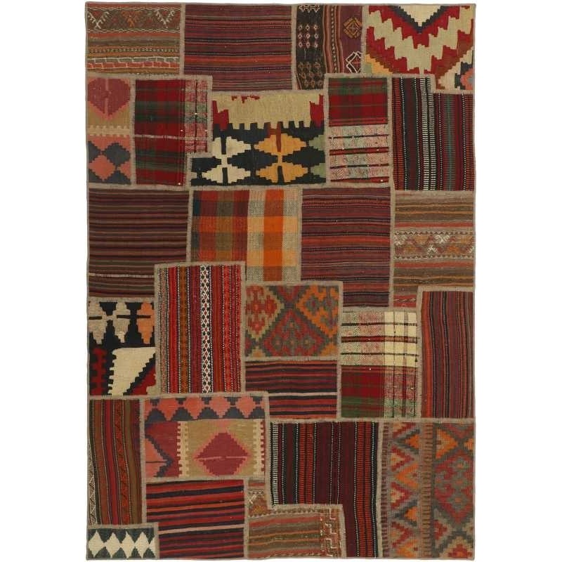 tappeto persia tekkeh kelim cm 140x203 