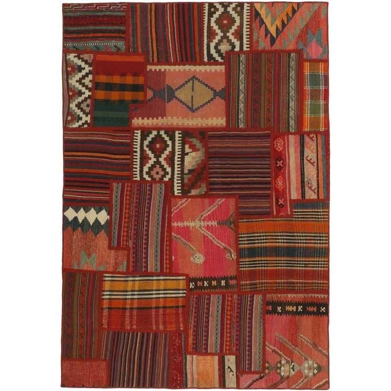 tappeto persia tekkeh kelim cm 140x202 