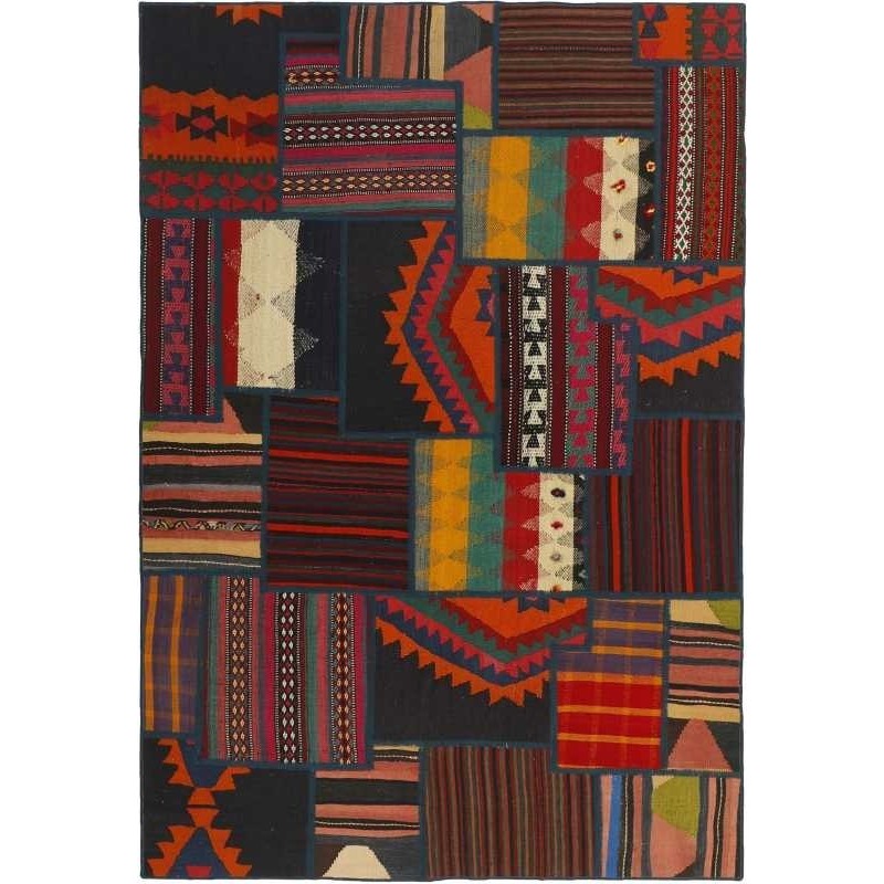 tappeto persia tekkeh kelim cm 138x200 