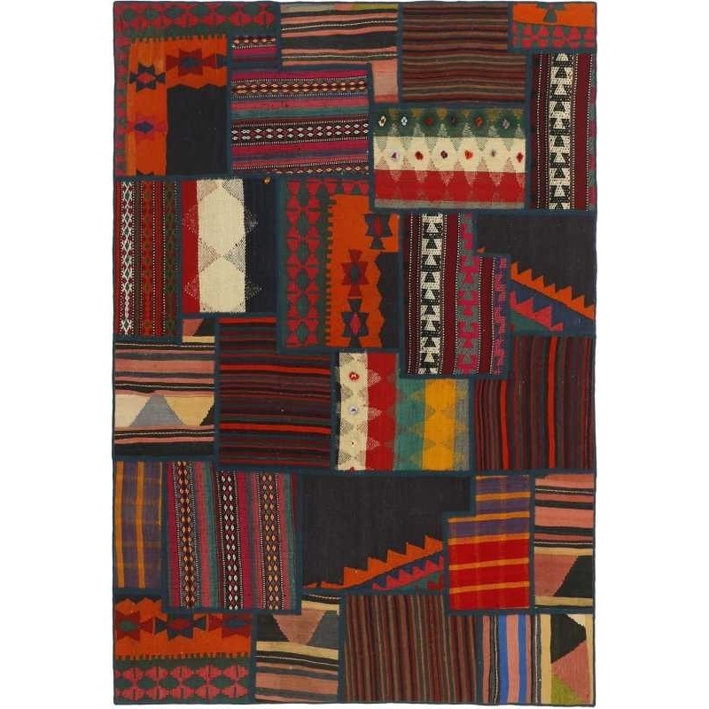 tappeto persia tekkeh kelim cm 140x204 