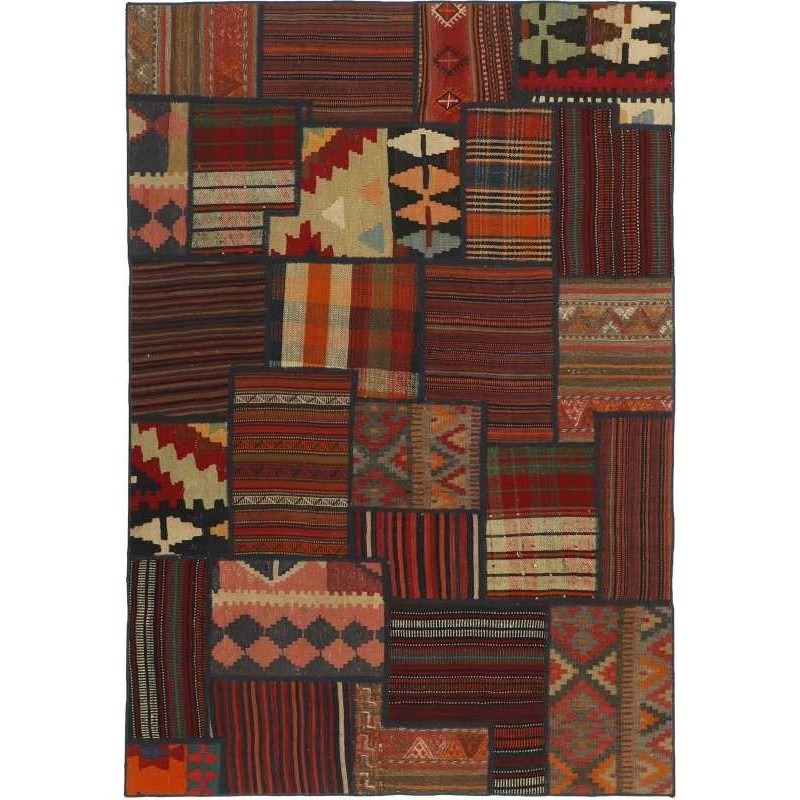 tappeto persia tekkeh kelim cm 140x203 