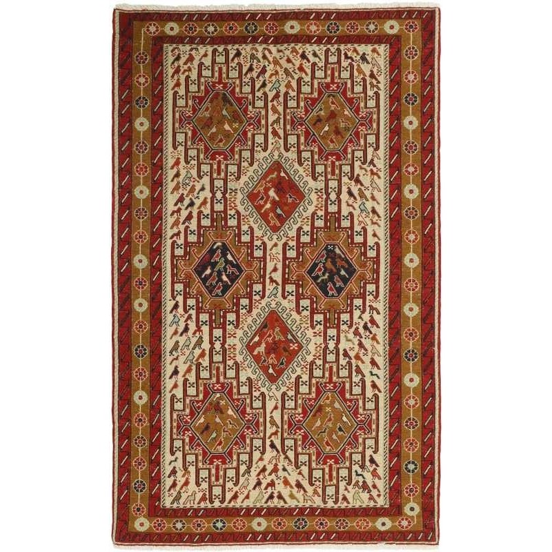 tappeto persia sumak shahsavan cm 120x197 