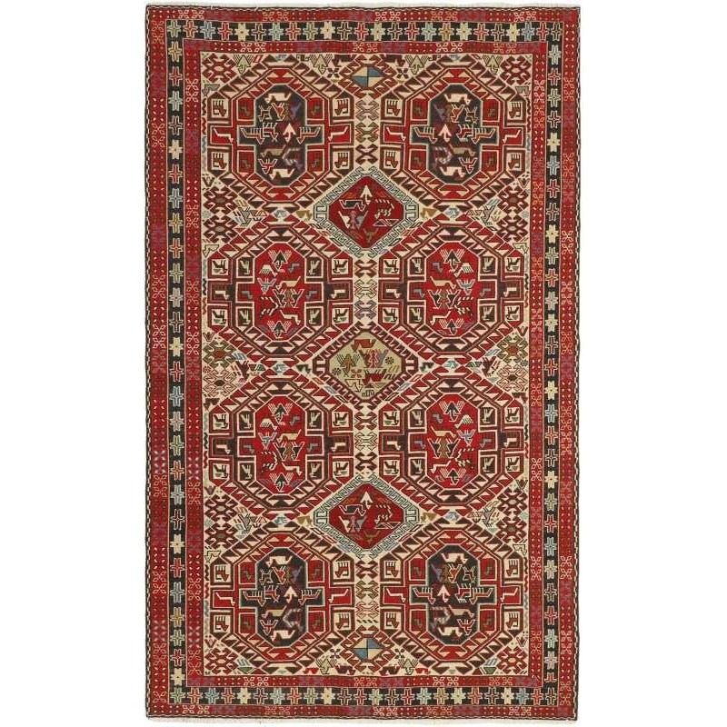 tappeto persia sumak shahsavan cm 125x200 