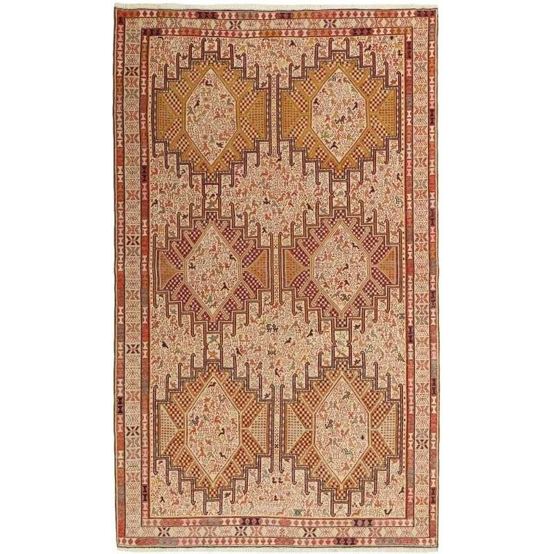 tappeto persia sumak shahsavan cm 118x198 