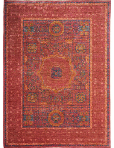 Mamlouk Pakistan terra di siena e grigio tenue 170x233