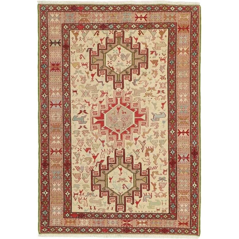 tappeto persia sumak shahsavan cm 102x145 
