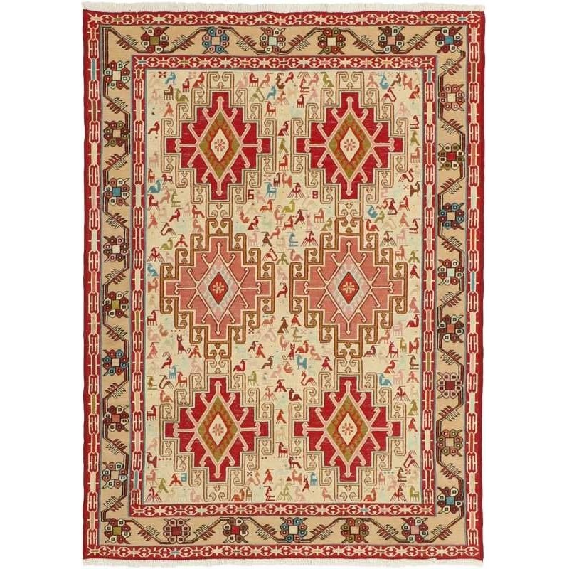 tappeto persia sumak shahsavan cm 103x143 