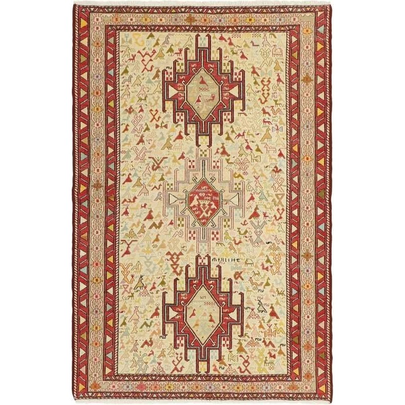 tappeto persia sumak shahsavan cm 97x150 