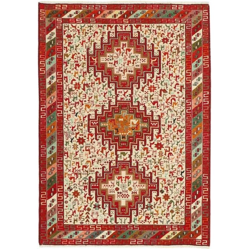 tappeto persia sumak shahsavan cm 105x146 