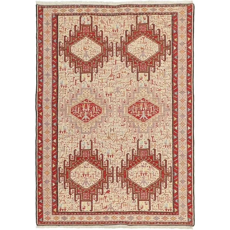 tappeto persia sumak shahsavan cm 109x153 