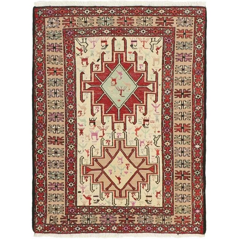 tappeto persia sumak shahsavan cm 73x95 