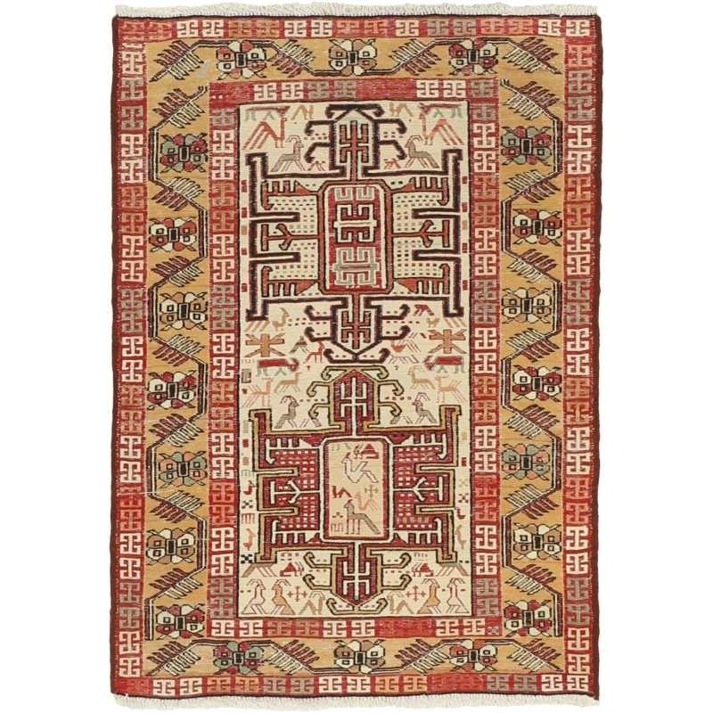 tappeto persia sumak shahsavan cm 65x97 