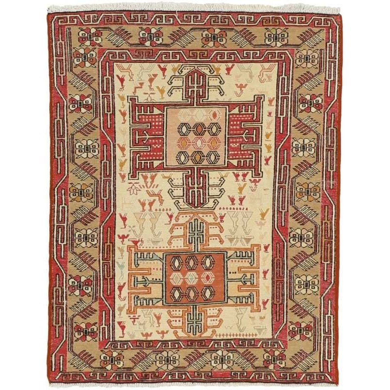 tappeto persia sumak shahsavan cm 75x95 