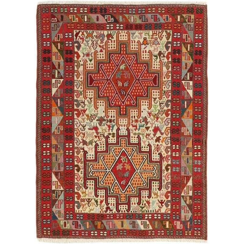 tappeto persia sumak shahsavan cm 75x100 