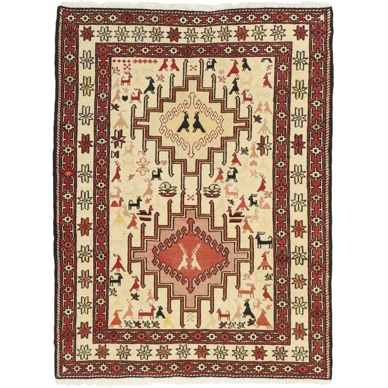 tappeto persia sumak shahsavan cm 73x97 