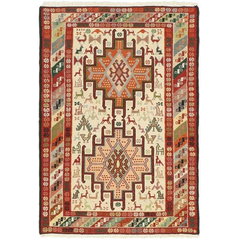 tappeto persia sumak shahsavan cm 68x97 