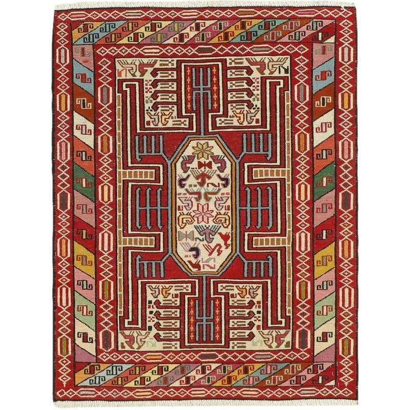 tappeto persia sumak shahsavan cm 79x100 