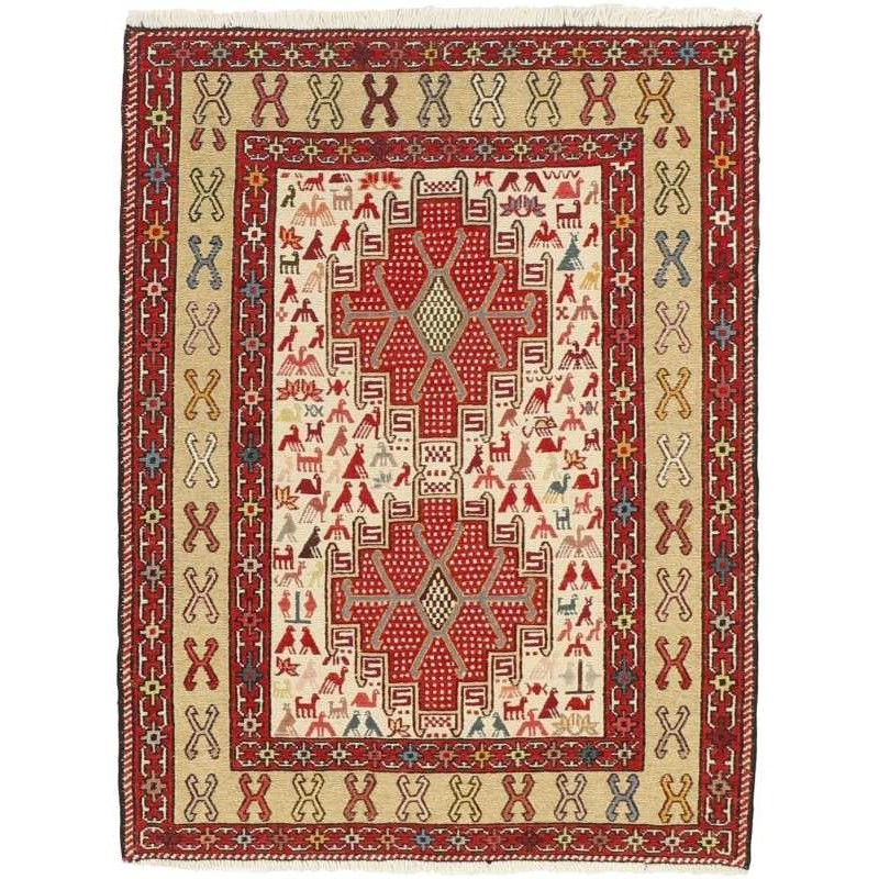 tappeto persia sumak shahsavan cm 78x100 