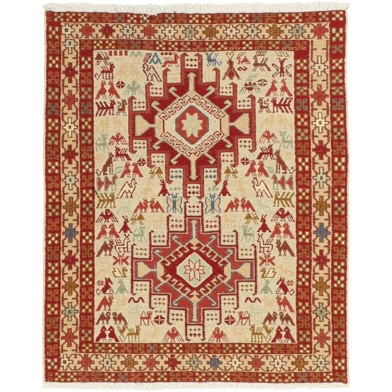 tappeto persia sumak shahsavan cm 79x94 