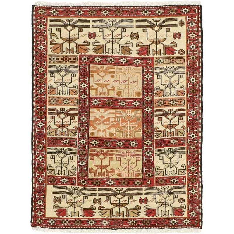 tappeto persia sumak shahsavan cm 73x99 