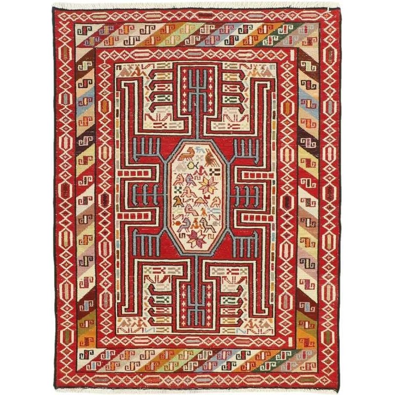 tappeto persia sumak shahsavan cm 77x102 