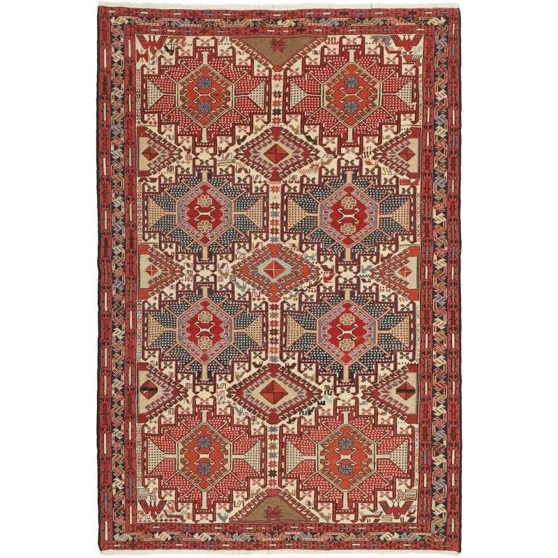 tappeto persia sumak shahsavan cm 128x193 