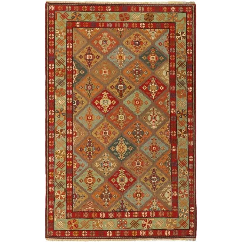 tappeto persia sumak shahsavan cm 127x195 