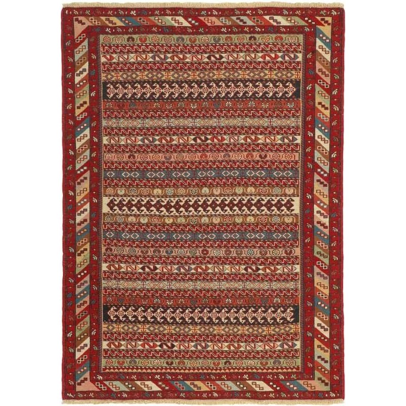 tappeto persia sumak shahsavan cm 107x148 