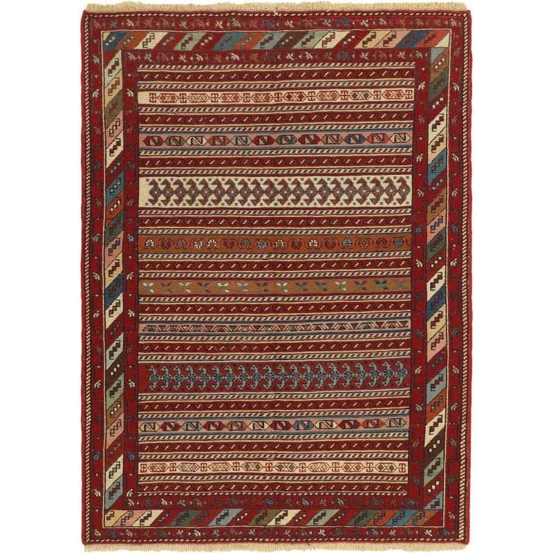tappeto persia sumak shahsavan cm 105x145 