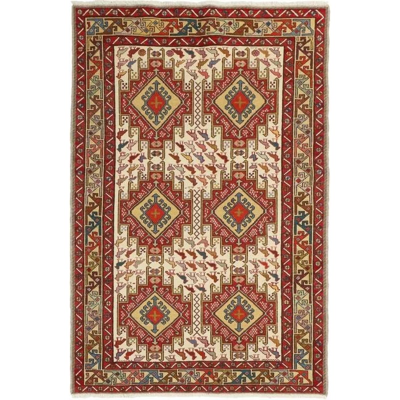 tappeto persia sumak shahsavan cm 103x156 