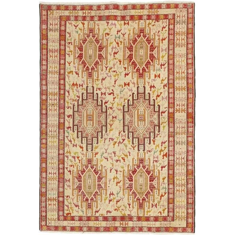 tappeto persia sumak shahsavan cm 103x153 