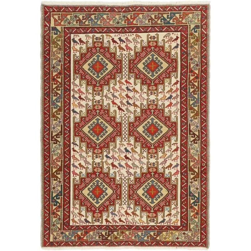 tappeto persia sumak shahsavan cm 104x149 