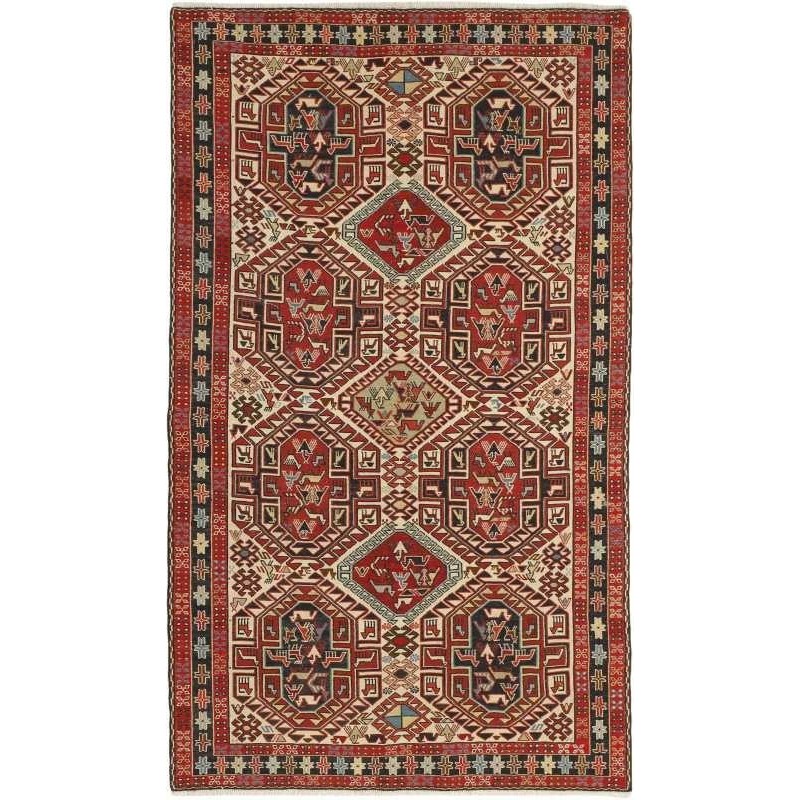 tappeto persia sumak shahsavan cm 122x202 