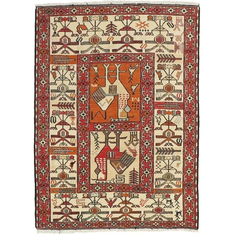 tappeto persia sumak shahsavan cm 73x100 