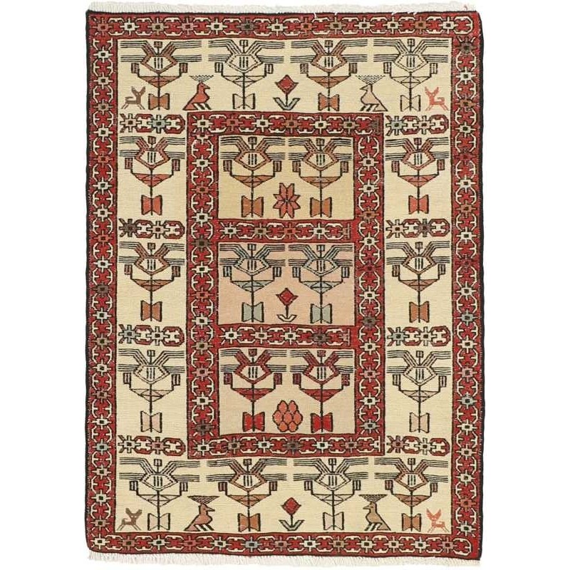 tappeto persia sumak shahsavan cm 71x94 