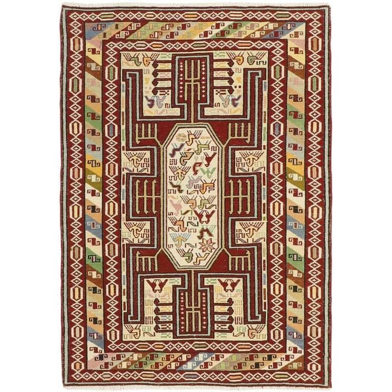 tappeto persia sumak shahsavan cm 72x102 