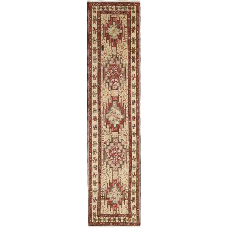 tappeto persia sumak shahsavan cm 73x283 