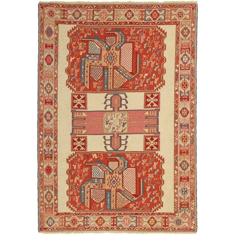 tappeto persia sumak shahsavan cm 132x192 