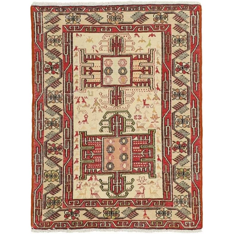 tappeto persia sumak shahsavan cm 72x95 