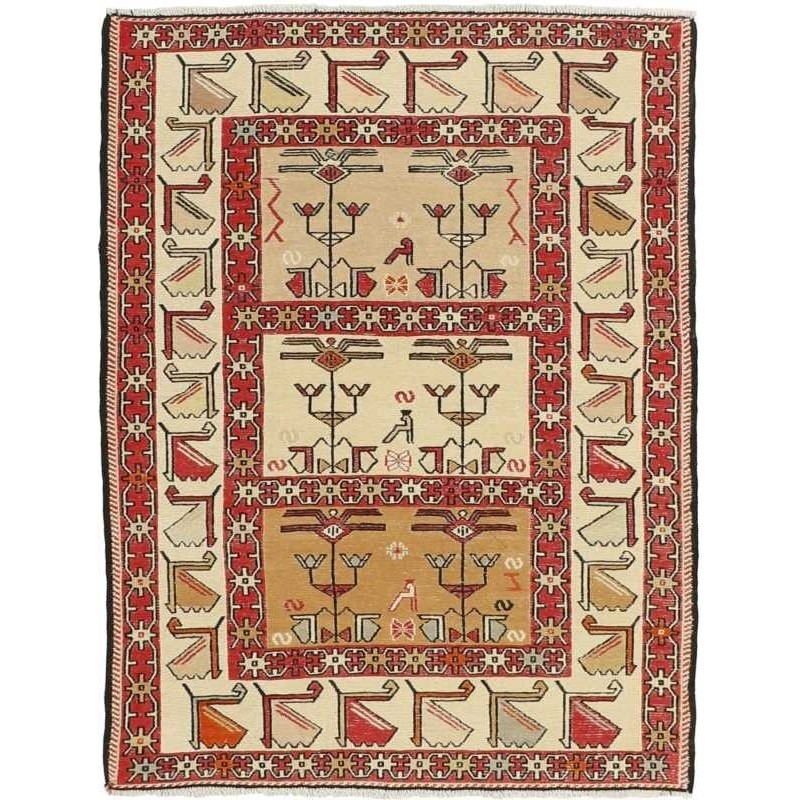 tappeto persia sumak shahsavan cm 73x100 