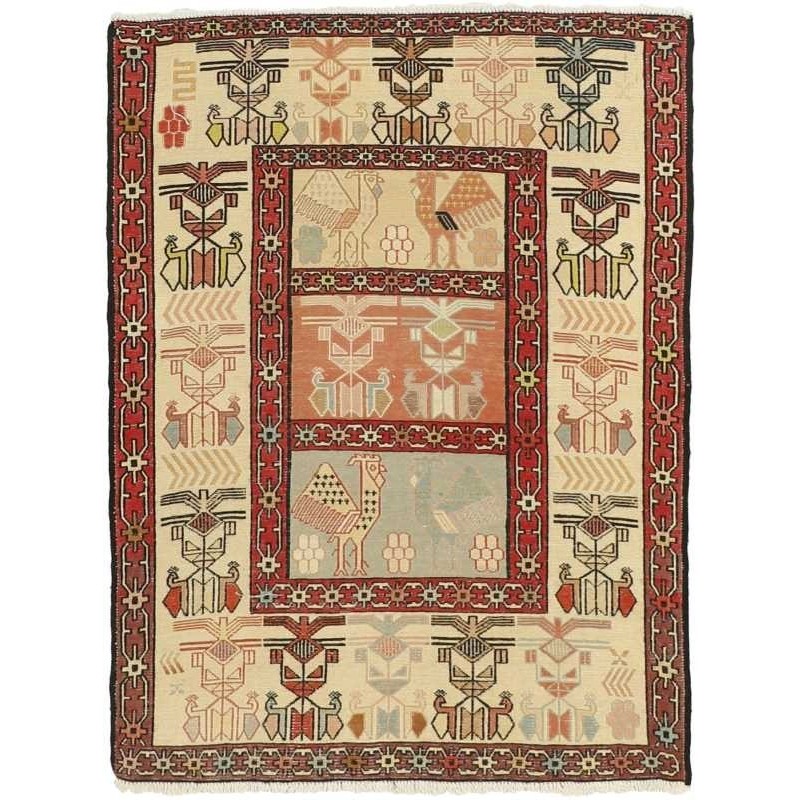 tappeto persia sumak shahsavan cm 73x97 