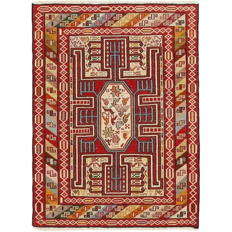 tappeto persia sumak shahsavan cm 75x100 