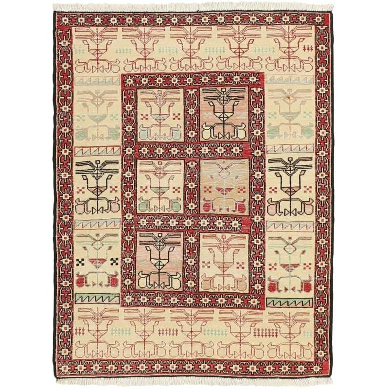 tappeto persia sumak shahsavan cm 71x95 