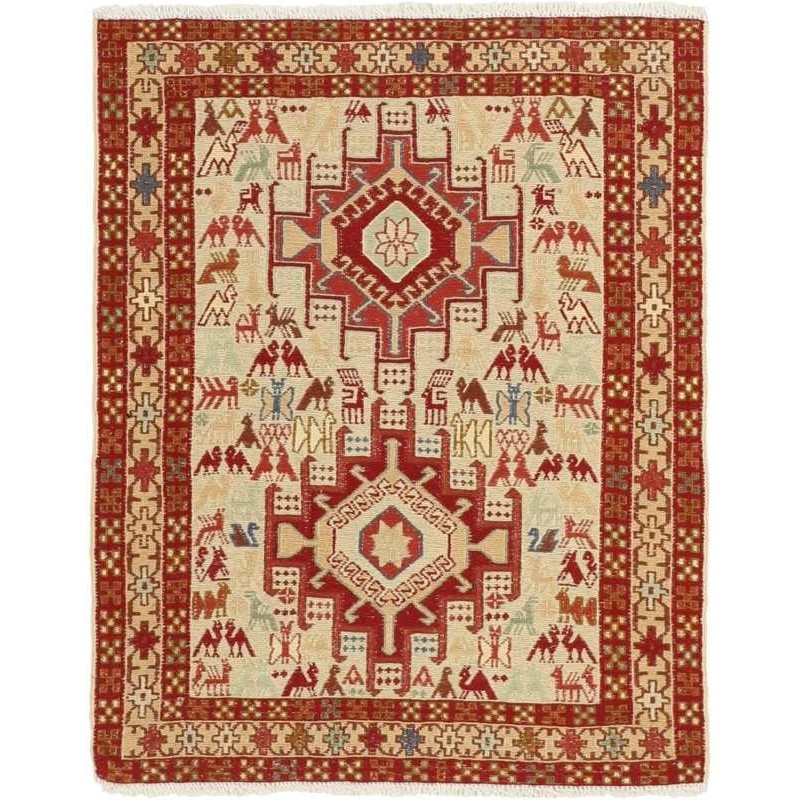 tappeto persia sumak shahsavan cm 73x94 