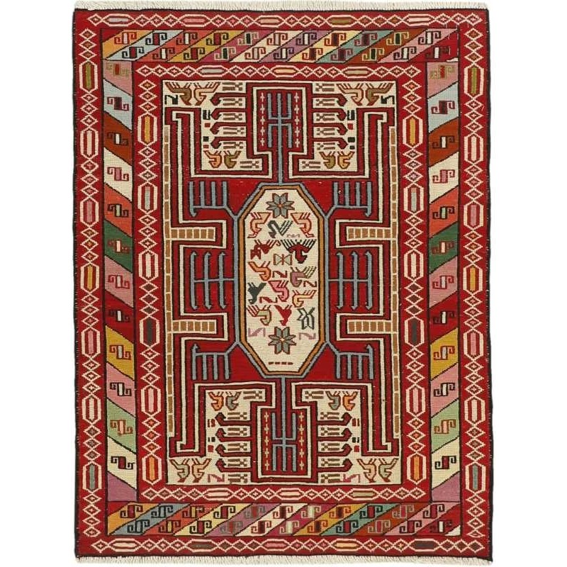tappeto persia sumak shahsavan cm 75x97 